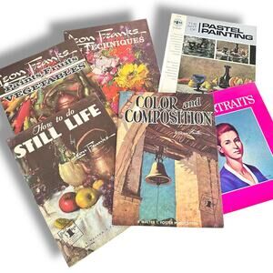 Leon Franks and Vintage 1950s Painting Instruction Magazines